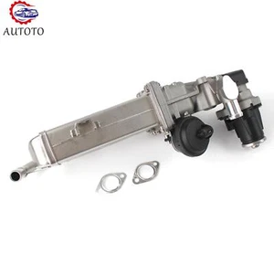 Valve & Cooler For VW GOLF MK7 MK6 GOLF PLUS JETTA III IV PASSAT 1.6 2.0 TDI - Picture 1 of 12