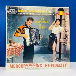 Record vinyl 33 RPM album cover sleeve vtg Lp 12" Dick Contino accordion Paris - Picture 1 of 2