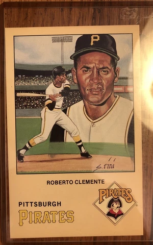 Roberto Clemente 1990 Limited Postcard Cover