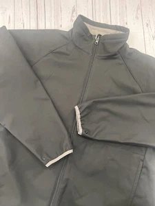 Tri-Mountain Performance Full Zip Jacket Windbreaker Men’s Size Large Black NWT - Picture 1 of 5