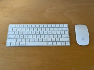 APPLE COMBO Wireless Keyboard A1644 & Magic Mouse A1657 EXCELLENT CONDITION! - Picture 1 of 2