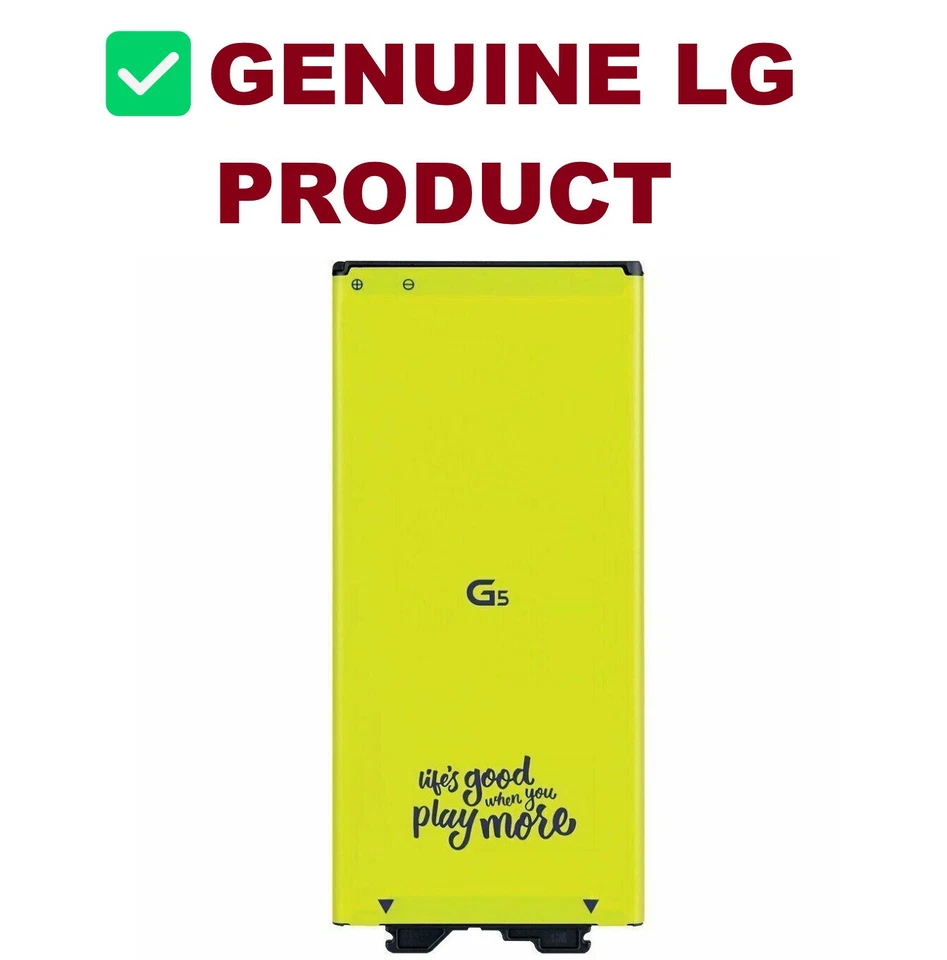 New LG G5 Battery (BL-42D1F)  BL-42D1F for VS987 H820 H830 LS992 US992 H850 H858 - Image 1 of 1