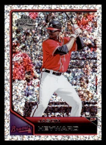 2011 Topps Lineage Diamond Anniversary Platinum Refractors #129 Jason Heyward - Picture 1 of 2