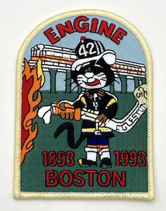 Patch motore 42 Boston MA 1993 - Foto 1 di 1