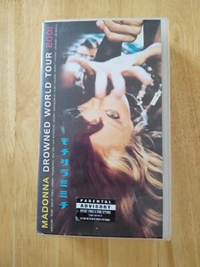New Still Sealed Madonna Drowned World Tour VHS 2001 PAL Video Cassette Cheapest - Picture 1 of 6