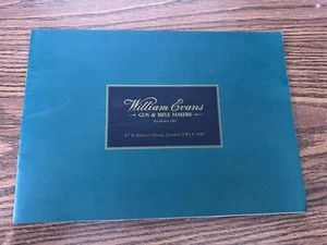 William Evans Gun & Rifle Makers Catalog 1996 - Imagen 1 de 3