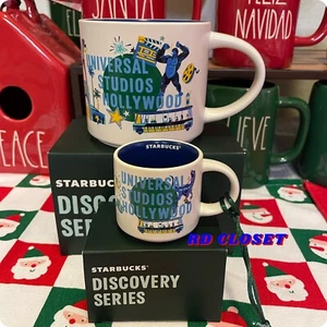 Universal Studios Hollywood Starbucks Discovery Series Mug & Mini Mug Ornament. - Picture 1 of 7