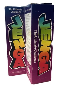 Vintage aus England 1987 Jenga Welcome Toy Company Vintage ultimative Herausforderung UK - Bild 1 von 12