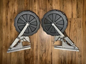 Transom Launch Wheels  5.5"  Aluminum  Articulating  *Made in USA* - Picture 1 of 16