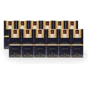 12 x Nugano Black Coffee 100% Organic Ganoderma Lucidum Reishi Dark DHL EXPRESS - Picture 1 of 14