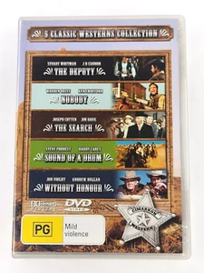 5 classic westerns collection (The Deputy/Without Honor/Nobody/The Search/ DVD - Picture 1 of 4