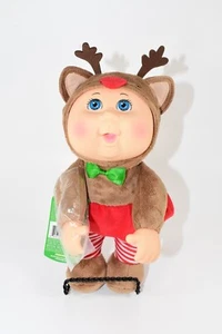 MUÑECA BEBÉ 9" REBBAGE PATCH KIDS EVERLY REINDEER HOLIDAY HELPERS NUEVA CON ETIQUETAS 2018 - Imagen 1 de 4