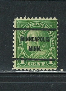 US Minneapolis MINN. Precancel single Stamp (used) - Picture 1 of 1