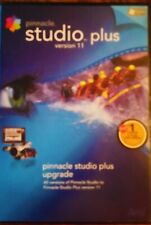 Pinnacle Studio Plus Version 11 UPGRADE PC (VG) (W/Case)