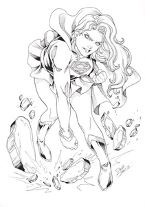 Kara (11"x17") by Daniele Torres - Ed Benes Studio - Picture 1 of 1