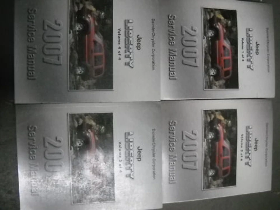 Manual De Taller De Servicio Y Reparación JEEP LIBERTY 2007 Nuevo - Imagen 1 de 1