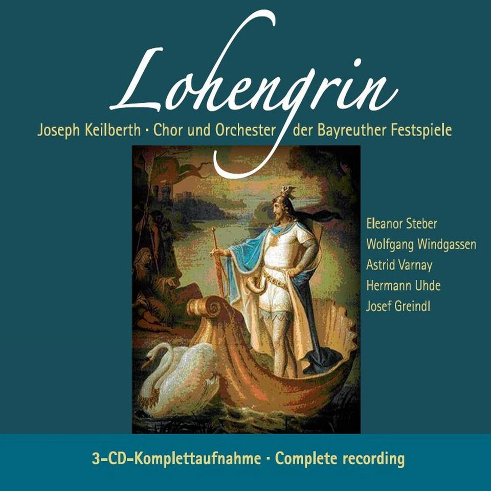 CD Lohengrin von Richard Wagner 3CDs Dirigent Joseph Keilberth, Bayreuther Fests - Bild 1 von 1