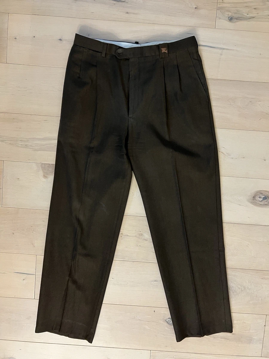 Burberry Wool Pants for Men for sale | eBay