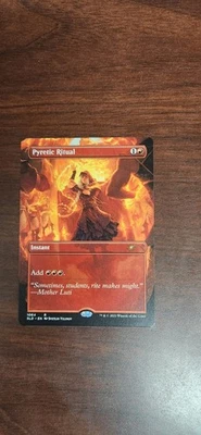 MTG Pyretic Ritual Secret Lair Drop M/NM - Image 1 of 2