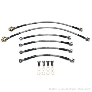 HEL Performance Braided Brake Line Kit - Nissan GQ Patrol Y60 (4" Lift) - Bild 1 von 2