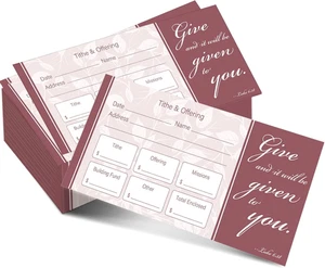 200 Pieces Church Offering Envelopes My Offering Bill Size Envelope Church Tithe - Picture 1 of 12