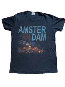 T-shirt grafica Amsterdam souvenirs grande - Foto 1 di 6