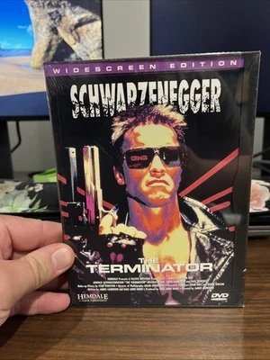 The Terminator NEW/SEALED DVD Schwarzenegger Original Hemdale Sci-Fi RARE + FREE - Image 1 of 3