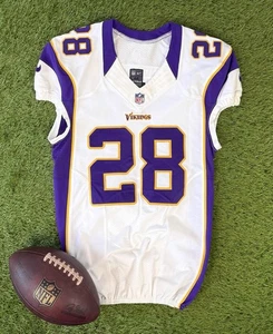 Adrian Peterson Minnesota Vikings Pro Cut Authentic NFL Trikot 2012 Team Issued - Bild 1 von 9