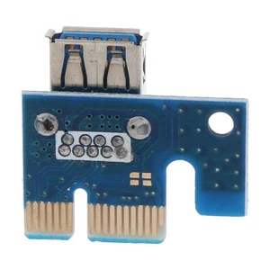 USB3.0 to Pci-e 1X Small Card PCIE 1X to16X Adapter Graphics Card Extension - Afbeelding 1 van 15