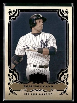 2013 Topps Triple Threads #66 Robinson Cano Onyx #/50 - Image 1 of 2
