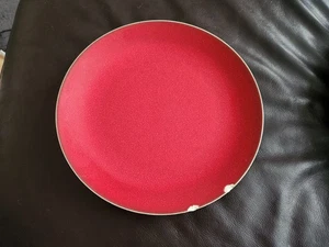 Rocha John Speiseteller rot Pico 22 cm eingestellt Debenhams Portugal, abgeplatzt - Bild 1 von 6