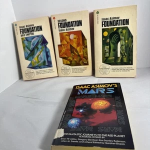The Foundation Trilogy by Isaac Asimov 1969 Avon Science Fiction set - Imagen 1 de 12
