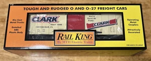 MTH RAIL KING 30-74095 CLARK CANDY BAR BOX CAR NIB "O" GAUGE PITTSBURGH, PA 1886 - Picture 1 of 2