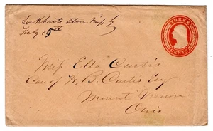 Lockharts Store MS (Holmes County 1837-1860 R7) to Mount Vernon OH 1857 - Picture 1 of 5