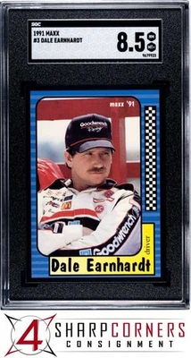 1991 MAXX #3 DALE EARNHARDT HOF SGC 8.5 - Image 1 of 4