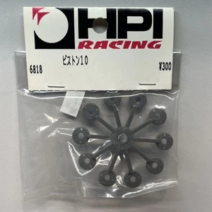 HPI Racing 6818 Shock Piston Set (10) RS4 Pro Pro2 Pro3 Pro4 Nitro Vintage RC - Picture 1 of 2