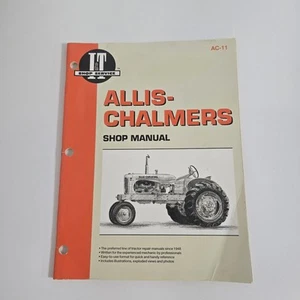 Allis-Chalmers Manual AC-11 I&T Shop Service Copyright 1991 Tapa blanda 3 anillos - Imagen 1 de 19
