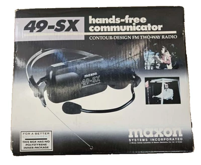 Maxon 49-SX Hands-Free Communicator - NEW - Image 1 of 4