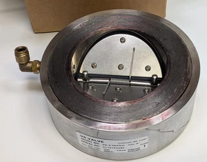 NEW US Valve 4" Check Valve 09-4-4SPEG - 250F Max Seal Temp 300PSI - Gas Tight - Picture 1 of 5