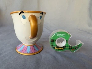 Echte Keramik Kaffee Tee Tasse 12oz - Disney Parks - Die Schöne und das Biest Chip NEU! - Bild 1 von 9