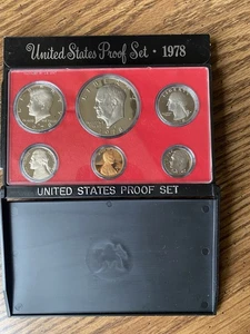 1978 Clad Proof Set U.S. Mint Original Government Packaging OGP - Bild 1 von 2