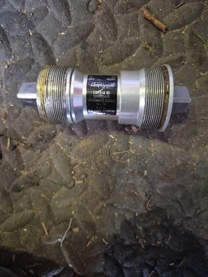 Campagnolo Chorus Bottom Bracket Italian Thread, 102mm Double, 8/9 Spd, VGC - Image 1 of 3