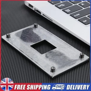 Support Refroidisseur PC Plaque Arrière Métal Carte Mère Arrière pour Prise AMD AM4 - Photo 1/7