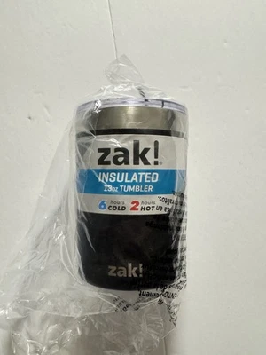 Zak! Vaso aislado 13 oz negro Foto 1 de 2