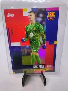 Inaki Pena #2 First Team 2024-25 Topps FC Barcelona Pink 84 /99 - Picture 1 of 2