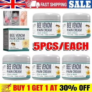 5PACK New Zealand Bee Venom Pain & Bone Healing Cream, Joint Bone Healing Cream - Picture 1 of 9