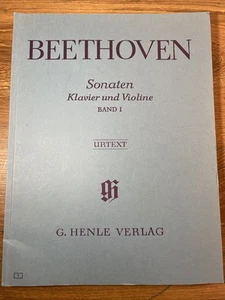 Beethoven Sonatas Volume I (No. 1-15) - Henle Verlag Urtext Edition - Picture 1 of 6