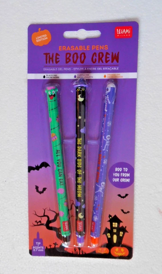 Legami Halloween-Edition 2025- 3 Stifte NEU & OVP Neuheit limitierte  Auflage - Bild 1 von 2
