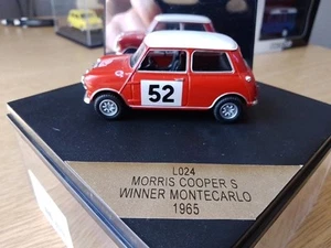 Vitesse Morris Mini Cooper S Winner Monti Carlo 1965. Scale 1:43. Code L024. - Picture 1 of 8