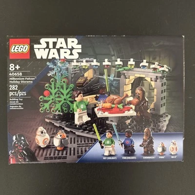 LEGO Star Wars 40658 Halcón Milenario Vacaciones Diorama Nuevo Precintado Foto 1 de 4